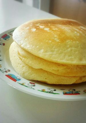 しっとりもっちり＊レモンのパンケーキ-レシピのメイン写真