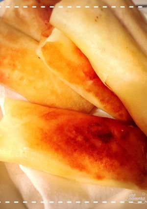 春だねぇ♪:*°新玉ねぎの春巻き-レシピのメイン写真