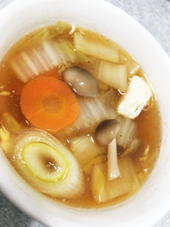 簡単 野菜と豆腐のスープ-レシピのメイン写真