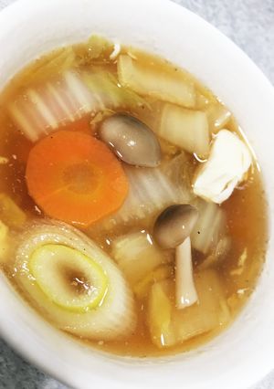簡単 野菜と豆腐のスープ-レシピのメイン写真
