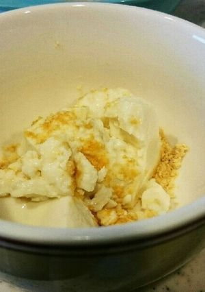 離乳食にも★きな粉豆腐-レシピのメイン写真