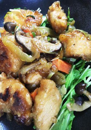 ♡鶏胸肉のコクうま甘辛炒め♡-レシピのメイン写真