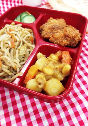 カレーポークビーンズ-レシピのメイン写真