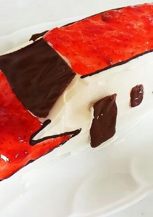 新幹線こまちケーキ-レシピのメイン写真