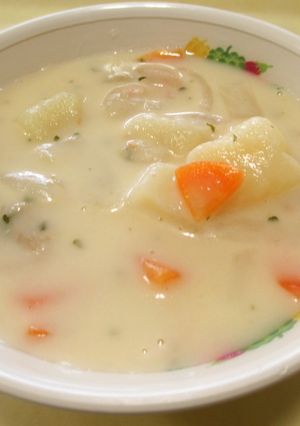 あさりのチャウダー ★宇都宮給食-レシピのメイン写真