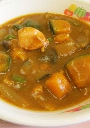 夏野菜カレー ★宇都宮給食-レシピのメイン写真