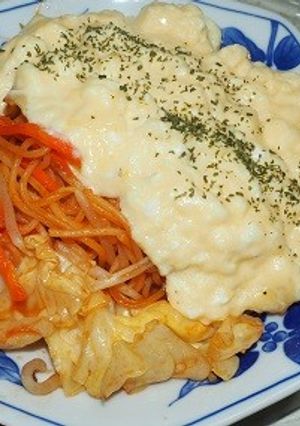 とろ～り！味のナポリタン-レシピのメイン写真