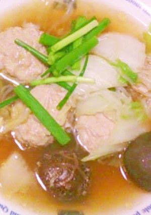 肉団子と春雨のスープ煮-レシピのメイン写真