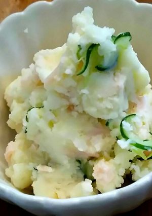 チーズでまろやかポテトサラダ-レシピのメイン写真