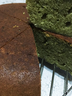 炊飯器で抹茶のガトーショコラ(^-^)-レシピのメイン写真