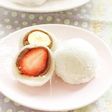 スライス生チョコレートで春のフルーツ大福