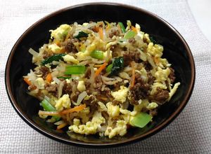 子供も大好き 野菜たっぷりビビンバ丼-レシピのメイン写真
