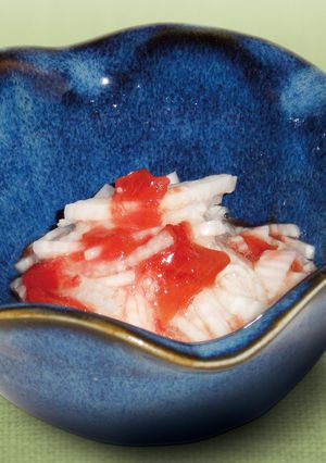 長芋の梅甘酢和え-レシピのメイン写真