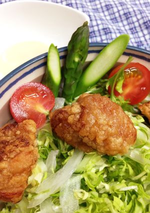 春野菜たっぷり♪簡単唐揚げ丼-レシピのメイン写真