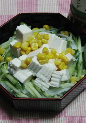 豆腐サラダ-レシピのメイン写真