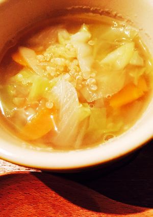 野菜の旨味たっぷりキヌア入りベジスープ-レシピのメイン写真