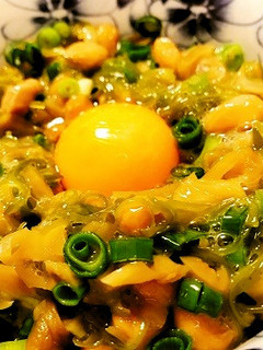 おつまみ納豆めかぶ豆腐-レシピのメイン写真