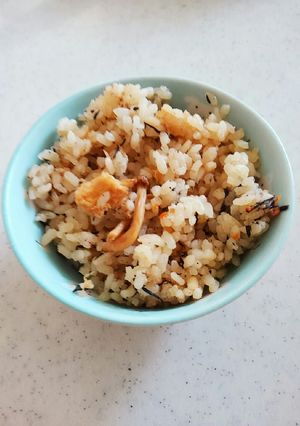ツナとひじきの炊き込みご飯-レシピのメイン写真