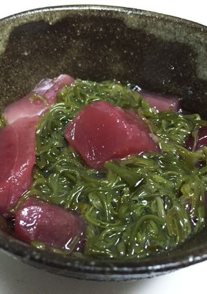 まぐろのめかぶ和え-レシピのメイン写真