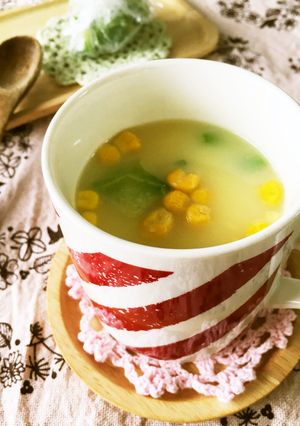 野菜玉*即席スープにちょい足し♪-レシピのメイン写真