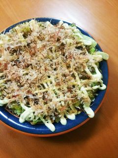 ヘルシー!キャベツだけお好み焼き風。-レシピのメイン写真
