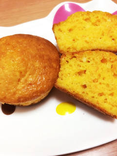 混ぜて焼くだけ!簡単人参マフィン♪-レシピのメイン写真