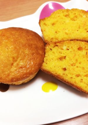 混ぜて焼くだけ！簡単人参マフィン♪-レシピのメイン写真