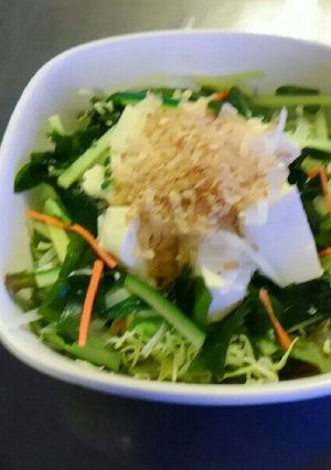 豆腐サラダ-レシピのメイン写真