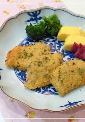メバチマグロのモリンガフライ♪-レシピのメイン写真
