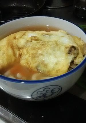 だしたまご牛肉うどん-レシピのメイン写真