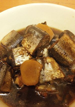 活力鍋で骨まで食べるさんま煮-レシピのメイン写真