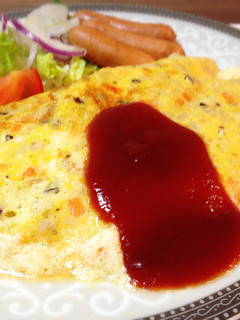 朝食ランチ♪モンサンミッシェル風オムレツ-レシピのメイン写真
