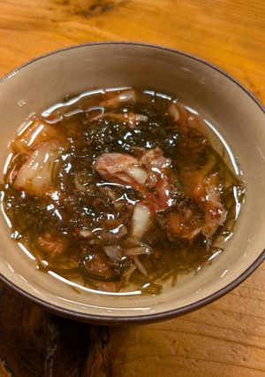簡単料理！！もずくキムチ-レシピのメイン写真