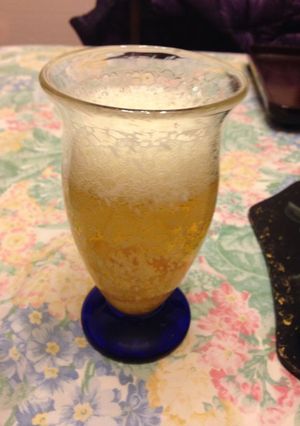 ゆず茶ビール-レシピのメイン写真