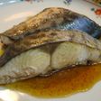 追いがつお節つゆでサワラのレンジ蒸し