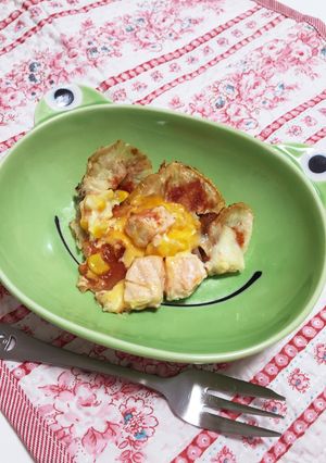 野菜を摂ろう！大根の薄切りでピザ★-レシピのメイン写真