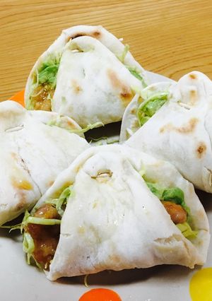 ナンちゃってキャベツ盛り照りモモバーガー-レシピのメイン写真