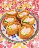 卒業式や入学式、お花見に♡お花おいなり♪