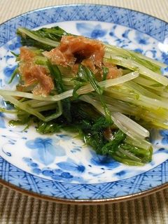 もっと簡単に「水菜のおひたし」-レシピのメイン写真