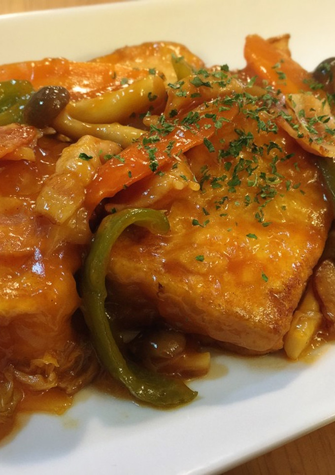簡単♪美味しい♪洋風厚揚げ豆腐-レシピのメイン写真