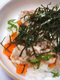 追いがつおde豚しゃぶ丼-レシピのメイン写真