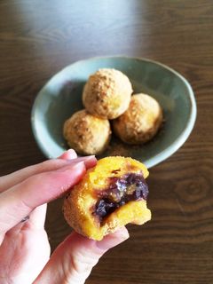 かぼちゃの芋もち-レシピのメイン写真