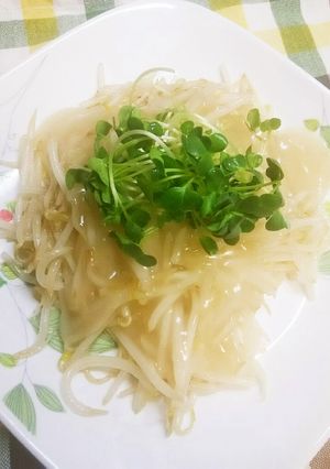簡単＆節約！プチ豪華あんかけもやし炒め♪-レシピのメイン写真