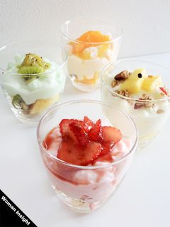 4色マシュマロヨーグルトのトライフル-レシピのメイン写真
