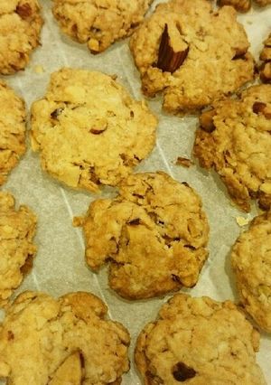 ナッツとオートミールのクッキー-レシピのメイン写真