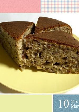 ナッツとバナナと紅茶のパウンドケーキ☆-レシピのメイン写真
