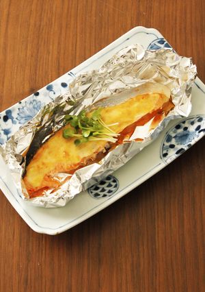 鮭の味噌マヨ焼き-レシピのメイン写真