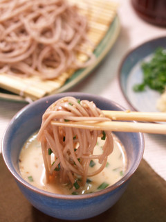 豆乳ざる蕎麦-レシピのメイン写真