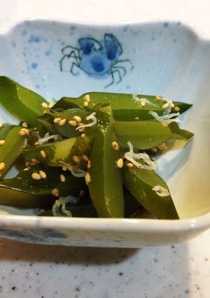 茎わかめの胡麻和え-レシピのメイン写真