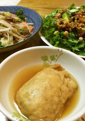 お揚げさんの煮もの＊糖質オフ献立＊-レシピのメイン写真